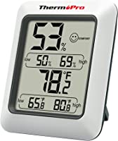 ThermoPro TP50 digital hygrometer indoor thermometer room