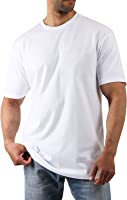 aoysky mens heavyweight cotton t-shirt